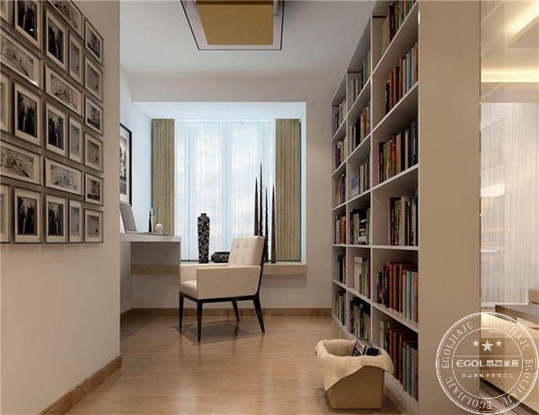 定制書(shū)房設(shè)計(jì)效果圖